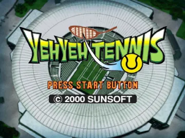 Yeh Yeh Tennis (EU) screen shot title